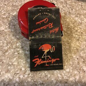 Matchbook Cover The Flamingo - Hotel - Casino - Las Vegas, Nevada - Casino Land